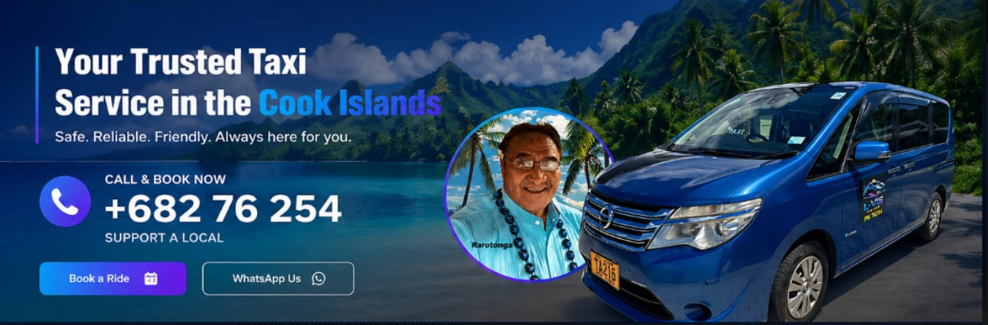 L‑VIS Taxi Cab Cook Islands front cover